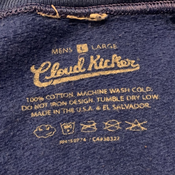 Cloud Kicker sweater. Size L - Picture 6 of 12